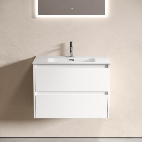 Тумба под раковину Sancos Libra LB70W 69х45х50 настенная - фото 5